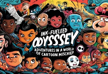 Ink-Fueled Odyssey: Adventures in a World of Cartoon Mischief