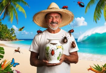 Flick, the Bug Maestro: Merging Art and Commerce on Your Island