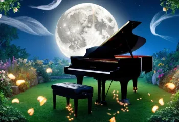 Moonlit Symphony: Harnessing Celestial Magic in the Garden of Wonders