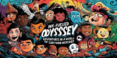 Ink-Fueled Odyssey: Adventures in a World of Cartoon Mischief