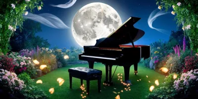 Moonlit Symphony: Harnessing Celestial Magic in the Garden of Wonders