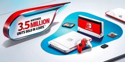 Nintendo's New Console Smashes Records with 3.5 Million Units Sold in Four Days