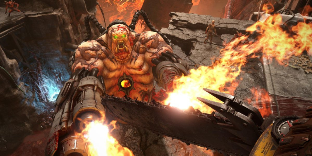 Doom Eternal (2020) gameplay