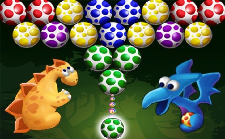 Dino Eggs Bubble Shooter