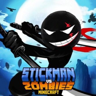 Stickman vs Zombies Minecraft