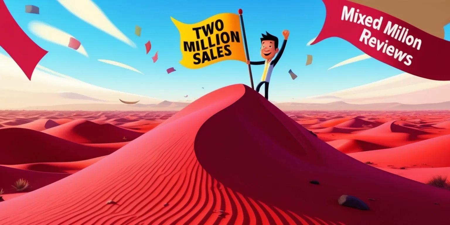 Crimson Desert Triumphs with Two Million Sales Amid High Hopes and Mixed Reviews