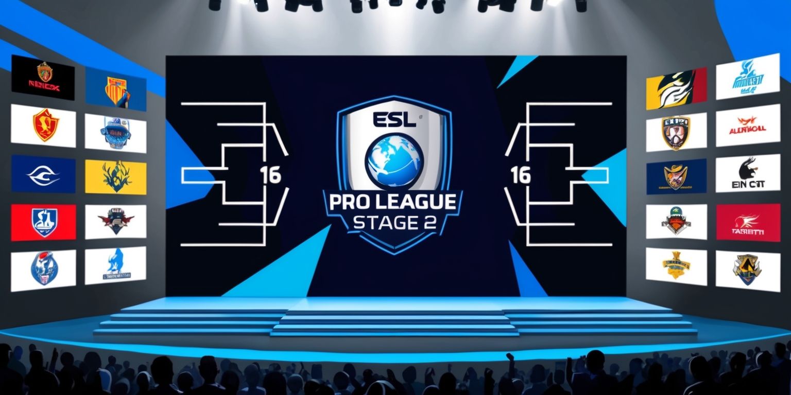 ESL Pro League Stage 2 Confirmed: 16 Teams Compete After Early Eliminations