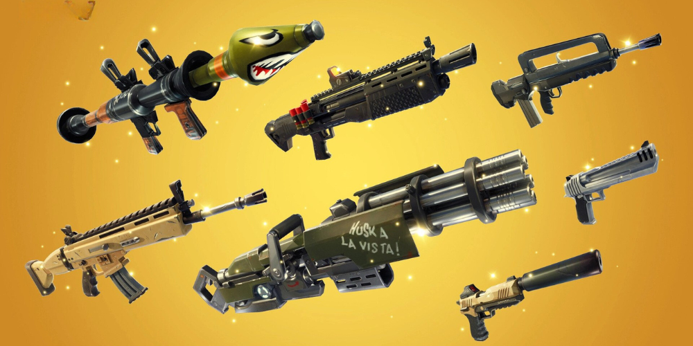 fortnite weapons